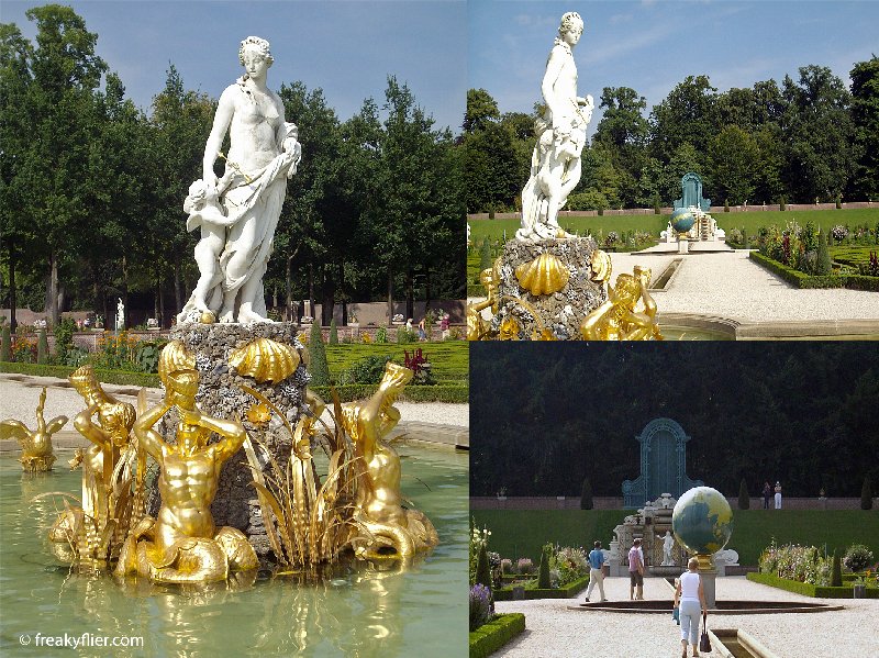 Statues of Greek Gods and Goddesses at Het Loo