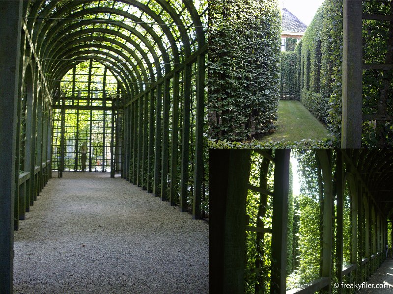 Gorgeous under covered walkways 