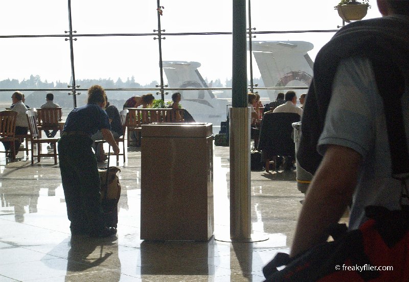 An airport, Ill be visiting lots of them in 2013! (photo is Seattle Aiport where I visited in 2009)