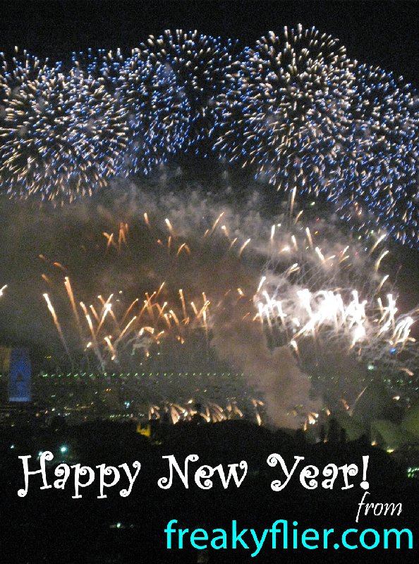 Happy New Year from freakyflier.com