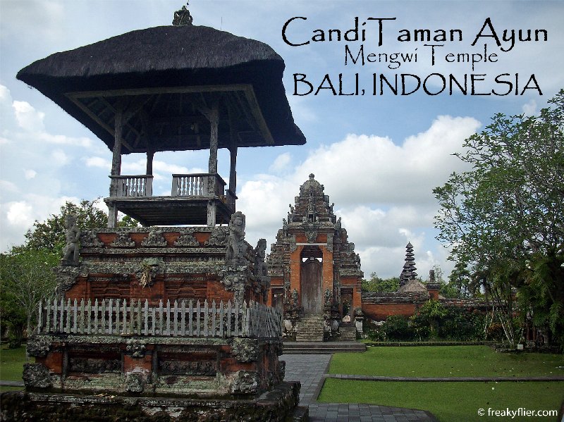 Candi Taman Ayun, Mengwi Temple, Bali Indonesia