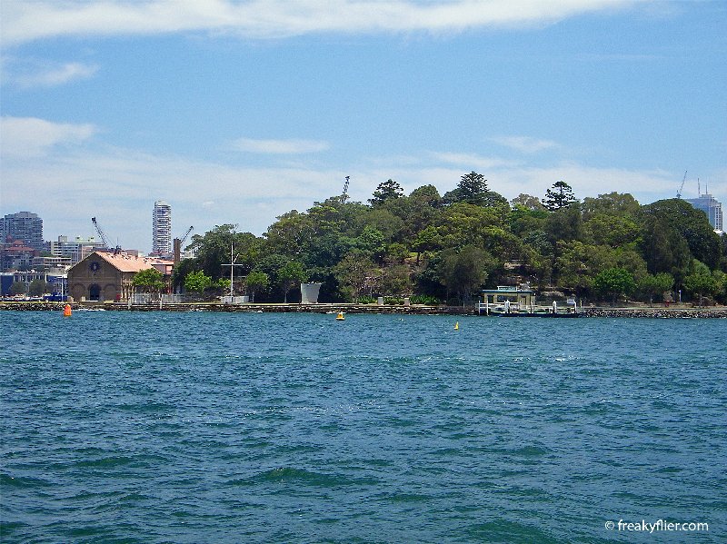 Garden Island recreational area and Naval Museum