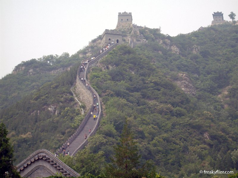 Mountainous Juyongguan Pass - The Great Wall of China