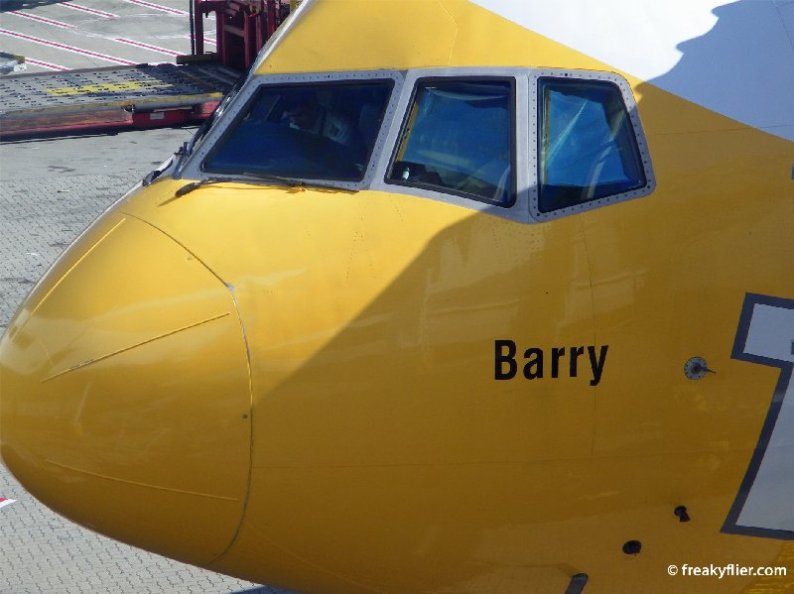 'Barry' one of Scoot's five Boeing 777-200's