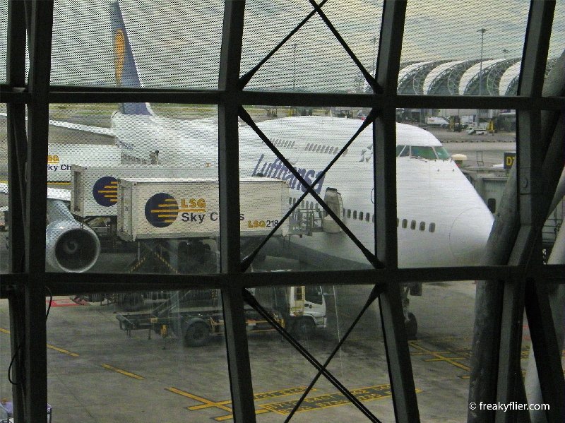 Lufthansa B747-400, D-ABVO at Bangkok Suvarnabhumi Airport