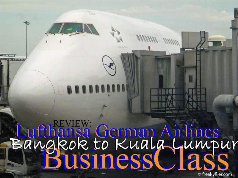 Review: Lufthansa German Airlines - Bangkok to Kuala Lumpur Business Class
