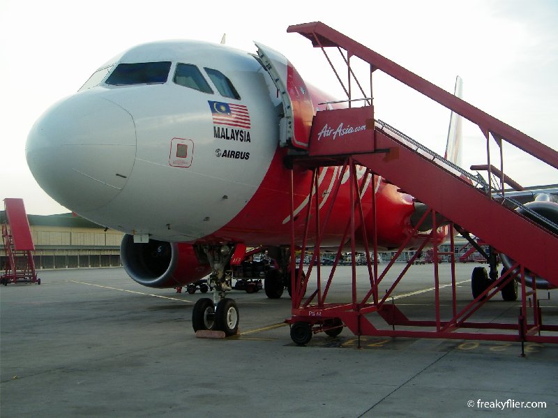 About to board my Air Asia a320 flight to Singapore