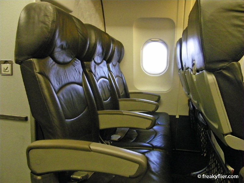 The non reclining row 30 seats