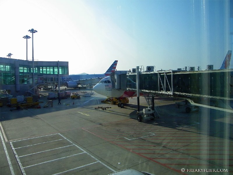 Arrival ontime into Seouls Incheon International Airport