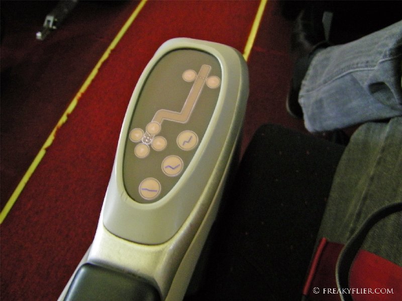 Arm rest controls