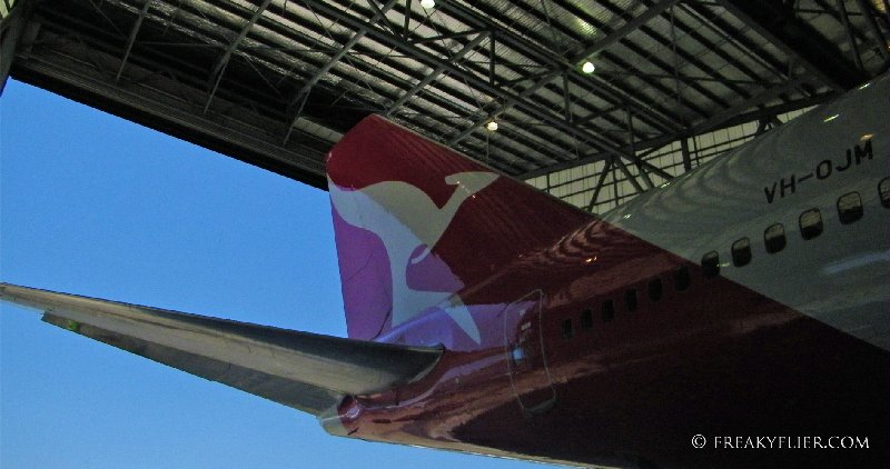 Qantas Airways at the Mascot Terminal