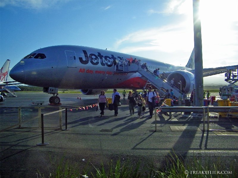 Arrival in the Gold Coast