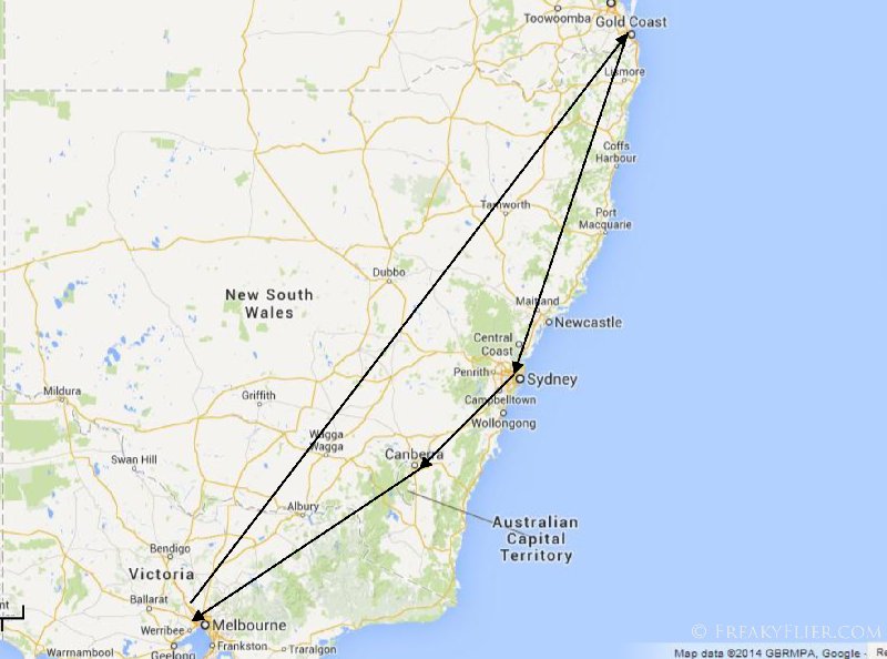 One Day In November  Route Map