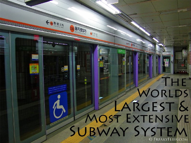The Worlds Largest And Most Extensive Subway System