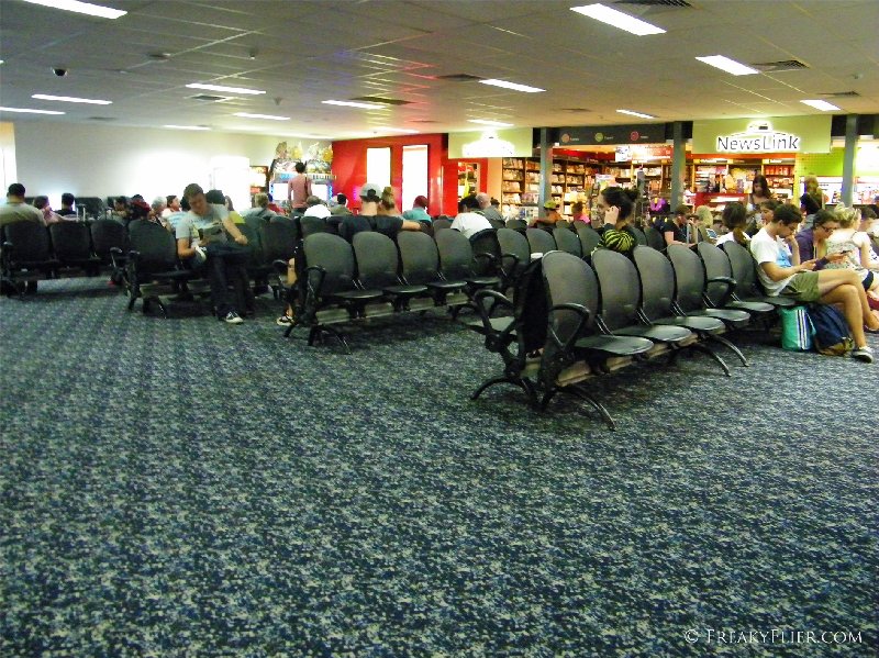 Inside terminal 4 at Melbournes Tullamarine Airport