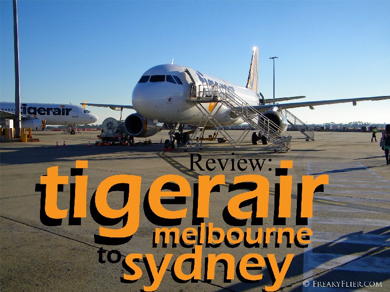 Review: Tigerair Melbourne to Sydney