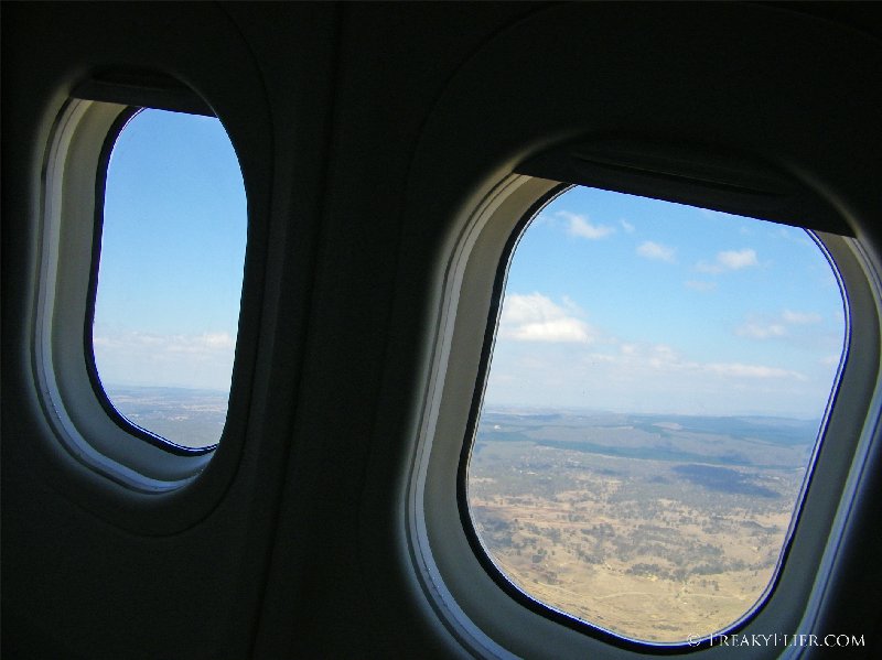 Departure from Canberra on QantasLinks Boeing 717