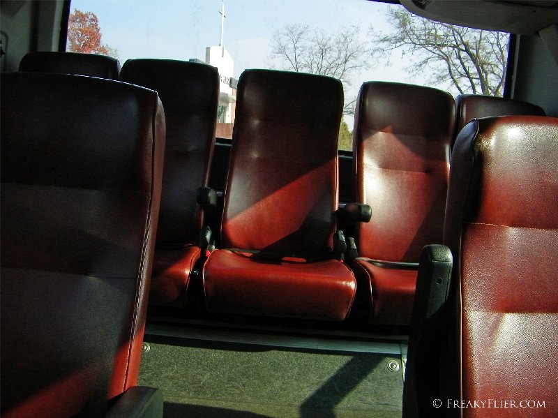 Our seats on the Panmunjom part of the tour