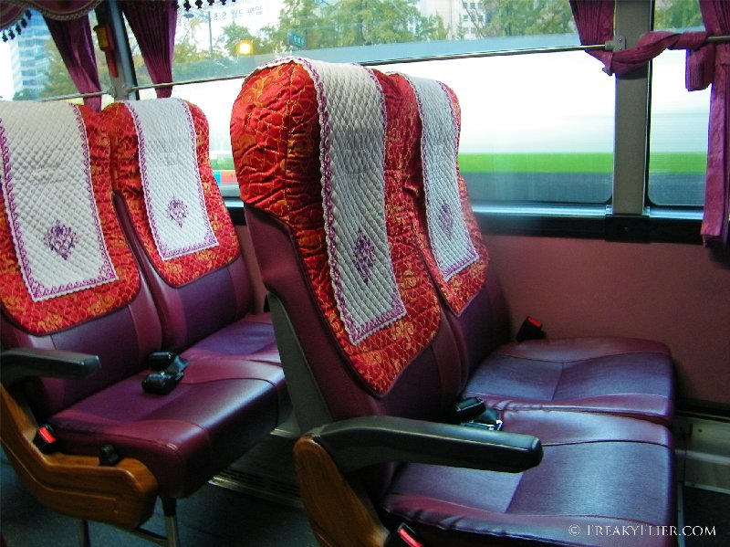 The coach for the first part of the tour