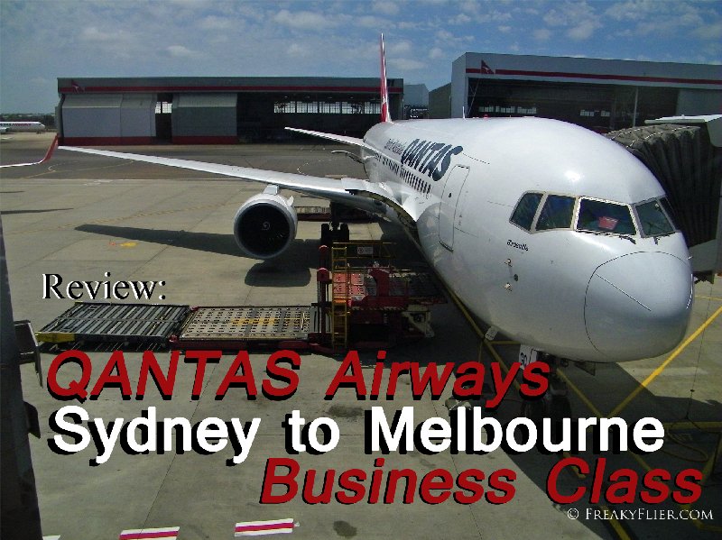 Review: QANTAS Airways Sydney to Melbourne Business Class