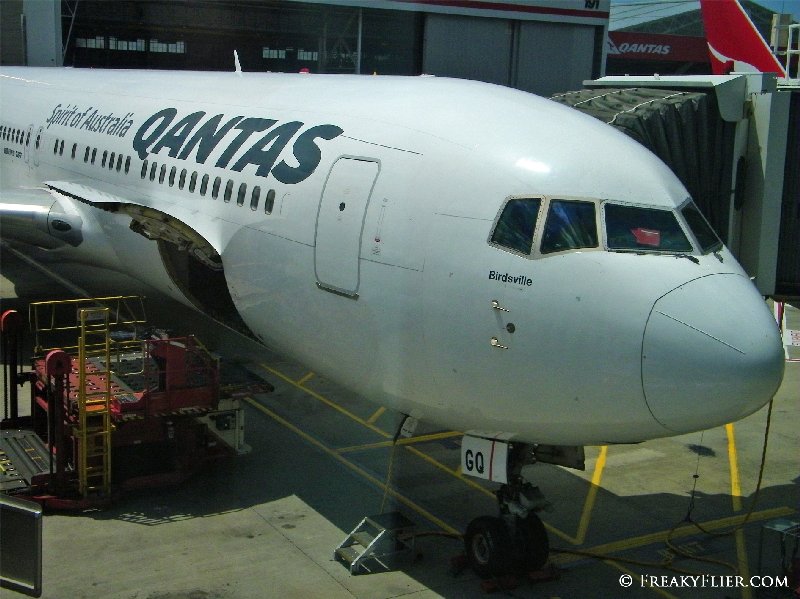 Qantas Airways VH-OGQ - City of Birdsville - now stored