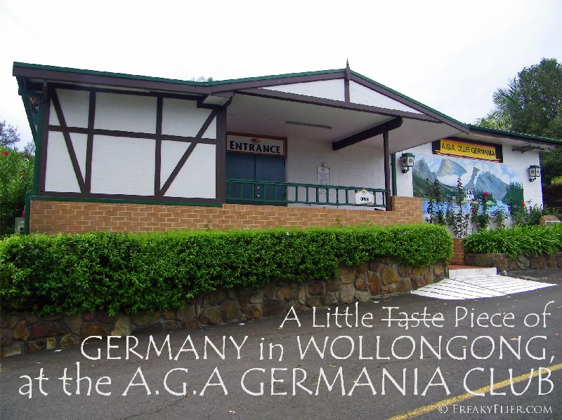 A Little Taste Piece of GERMANY in WOLLONGONG at the A.G.A GERMANIA Club