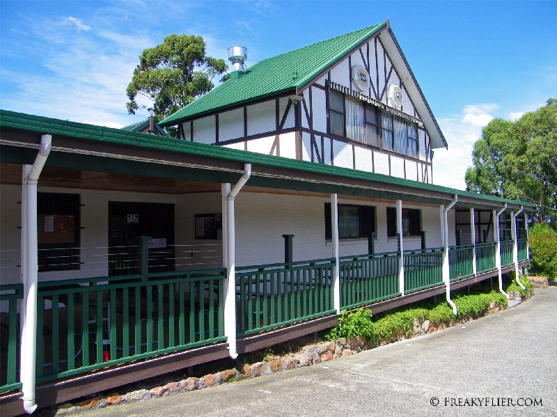 Side entrance to the A.G.A Club Germania