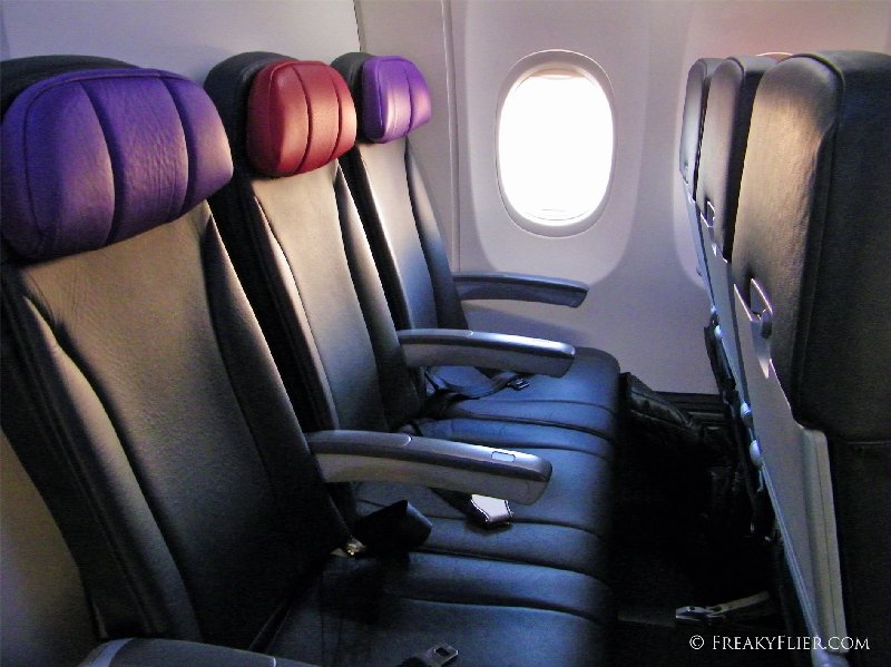 Row 30 on Virgin Australia's Boeing 737-800 VH-YIT