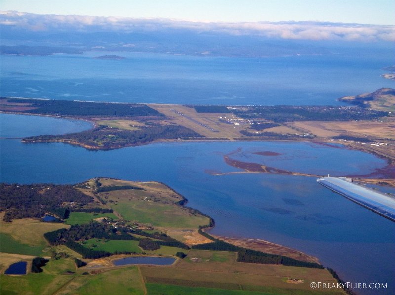 Departure from Hobart
