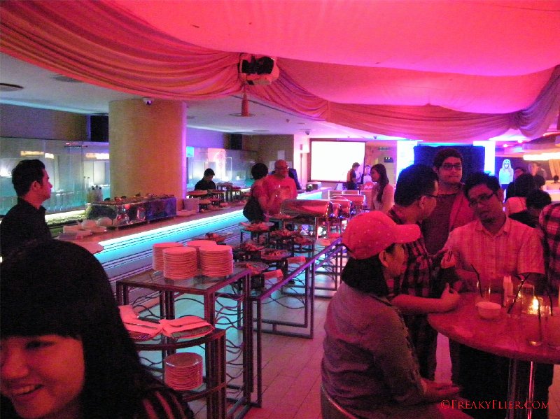 Sultan Lounge decked out for the RED HOT Party