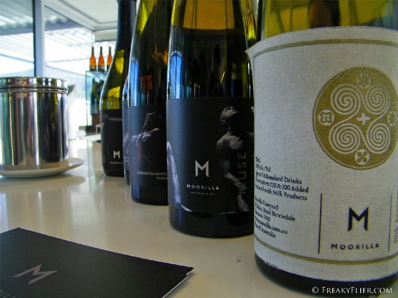 Moorilla wines at the cellar door