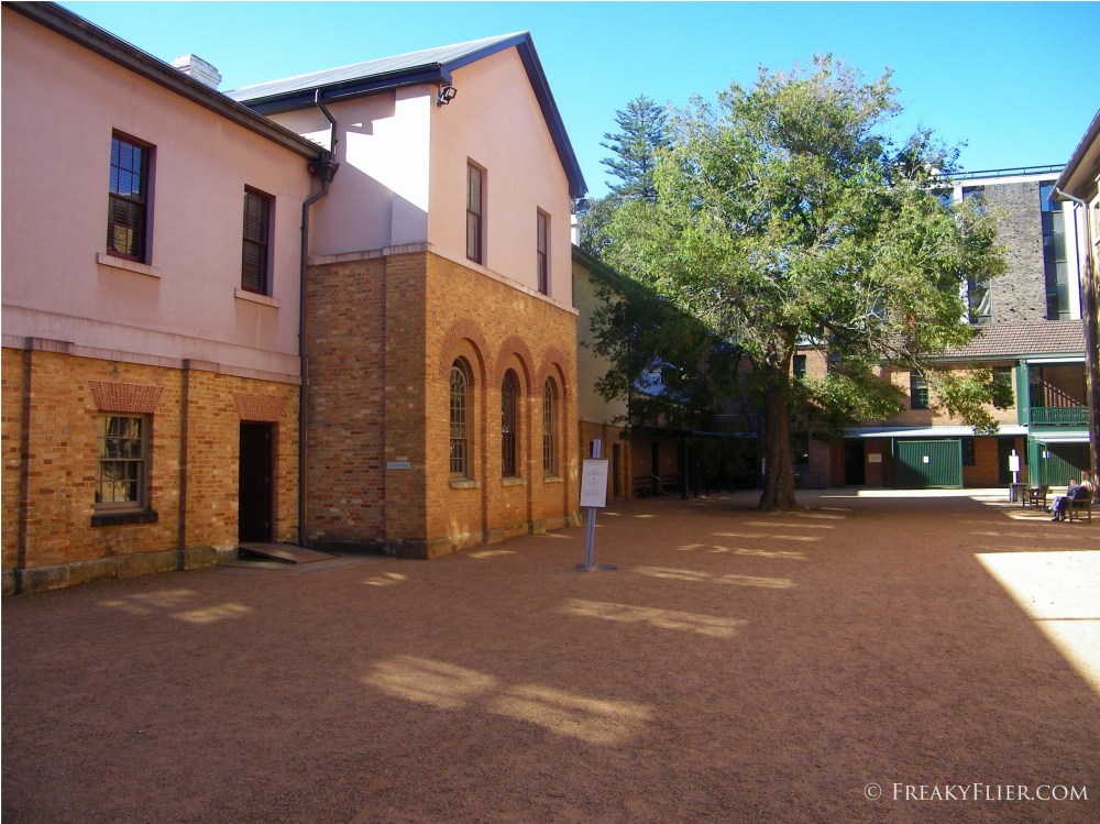 Courtyard looking towards courthouse no.24