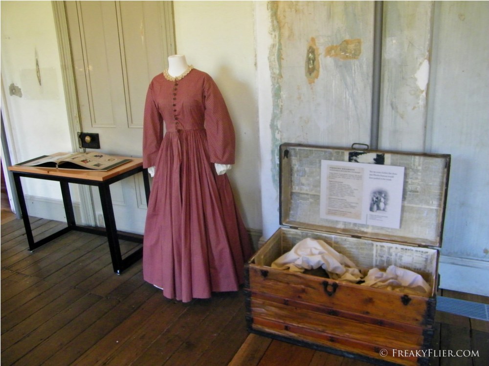 Trunk with all the posessions of those arriving at the Female Immigration Depot