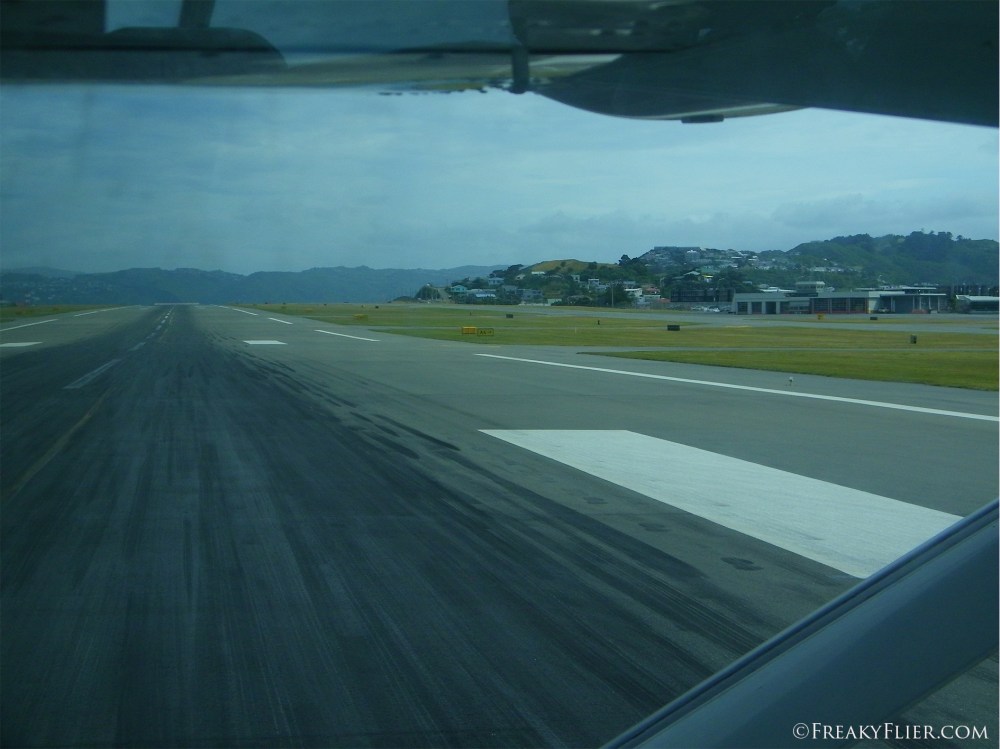 About to depart from Wellington to Picton