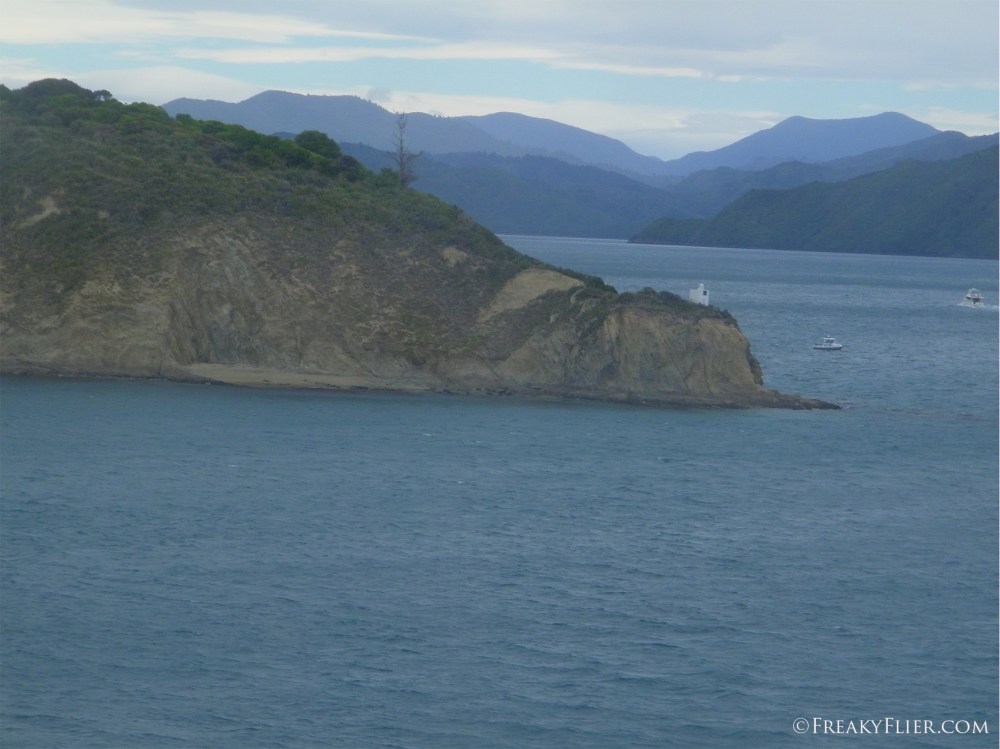 Cruising through the Marborough Sounds