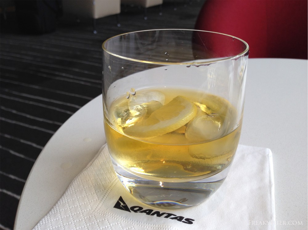 Grants scotch on ice