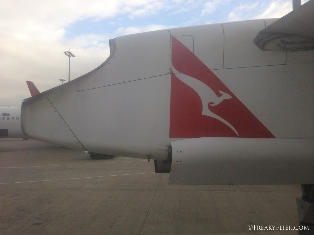 Ready for departure, the view from seat 16A