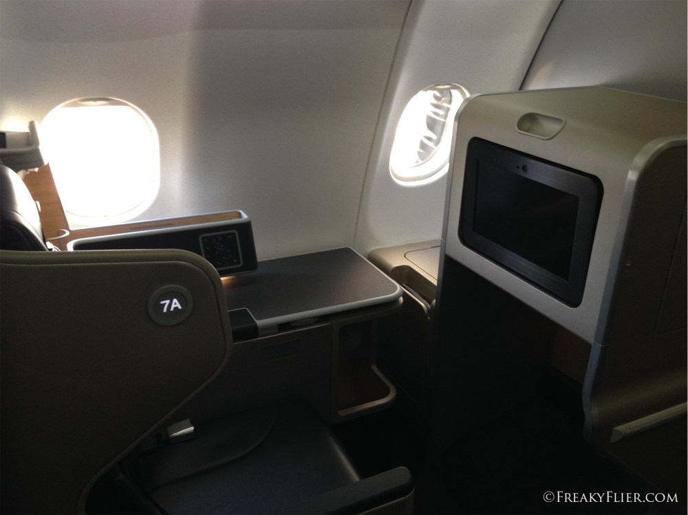 Suite 7A on QANTAS A330-200 VH-EBA