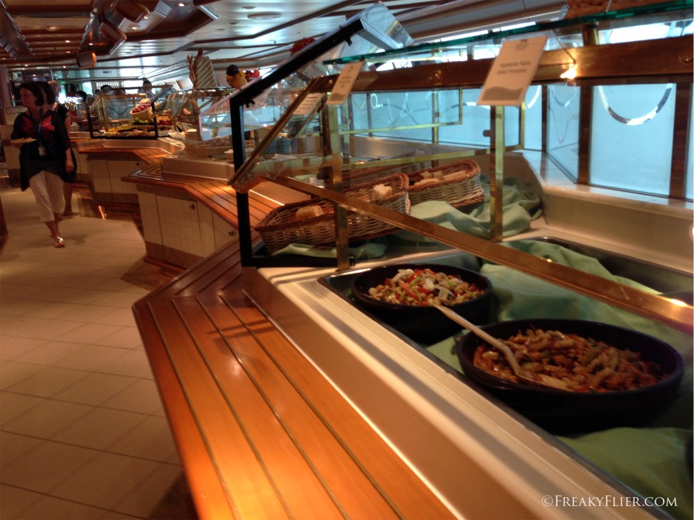Buffet lunch at the Horizon Court Buffet
