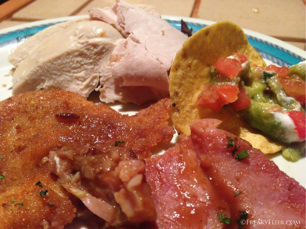 The first plates selection for dinner