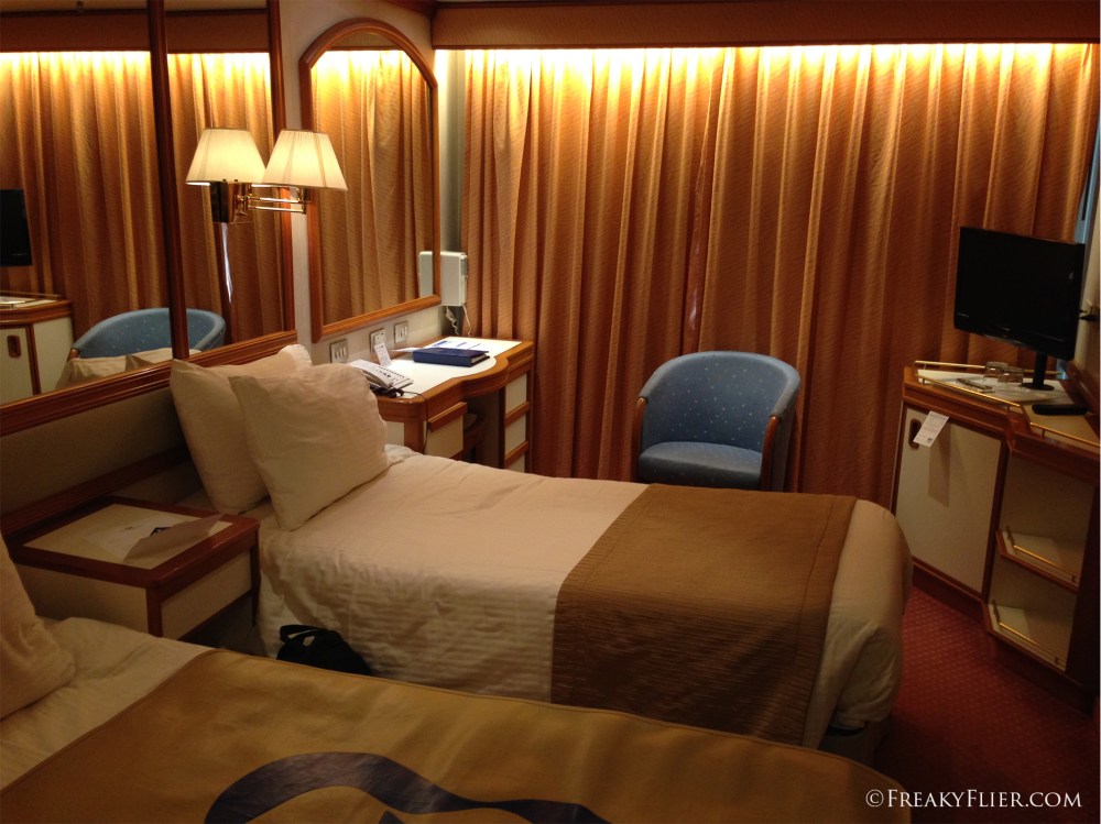 Our outside cabin on Dolphin deck