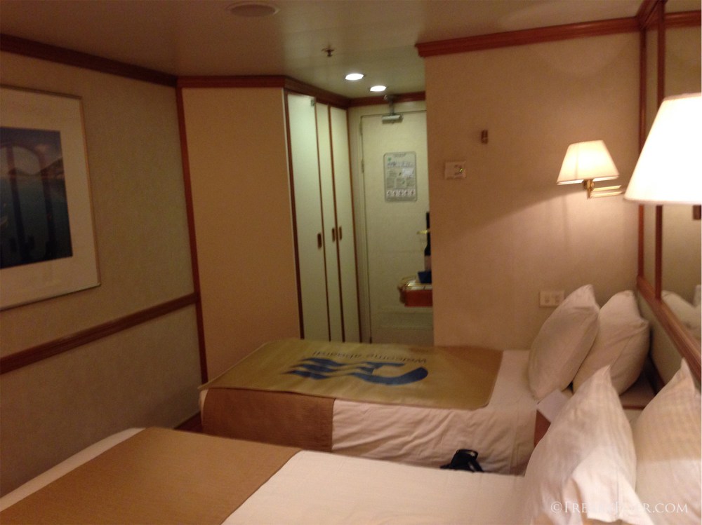 Outside cabin on Dolphin deck