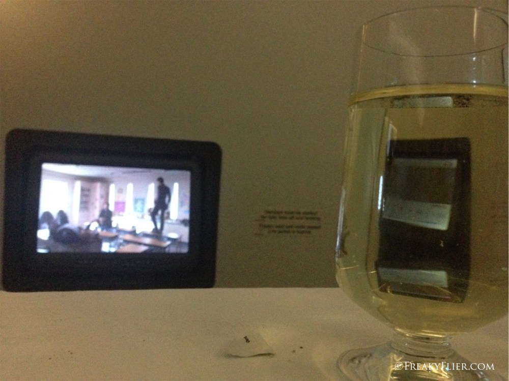 A glass of Mesh 2014 Eden Valley Reisling