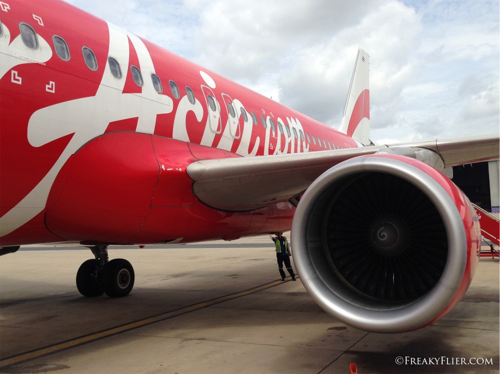 Air Asia A320 at Don Mueang Airport, Bangkok