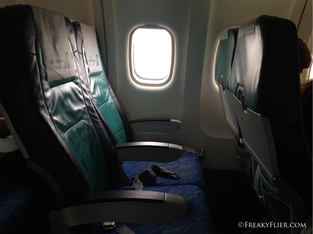 Our 'non allocated' seats on Air Bagan