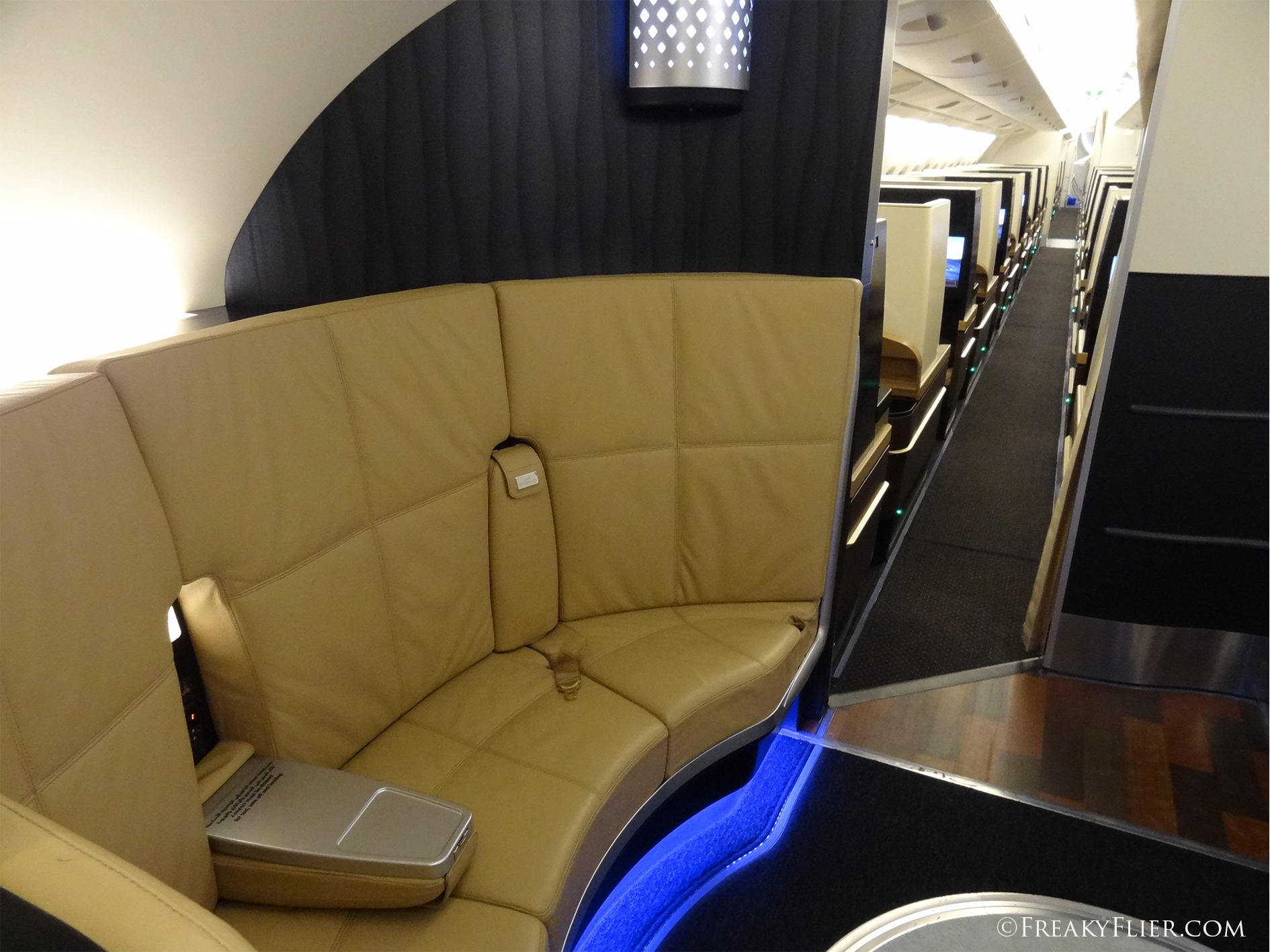 The Lobby, First and Business Class lounge on the Airbus A380