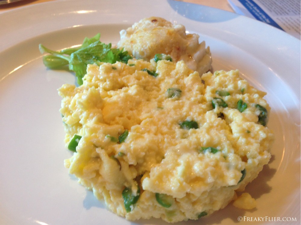 Breakfast in the restaurant