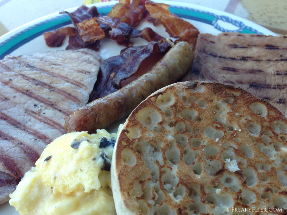 The second breakfast at the buffet