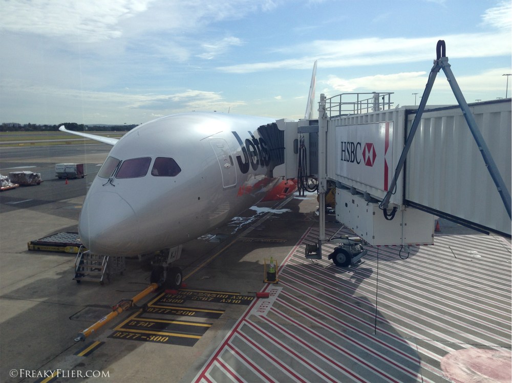 Jetstar Boeing 787-8 ready for departure to Bali