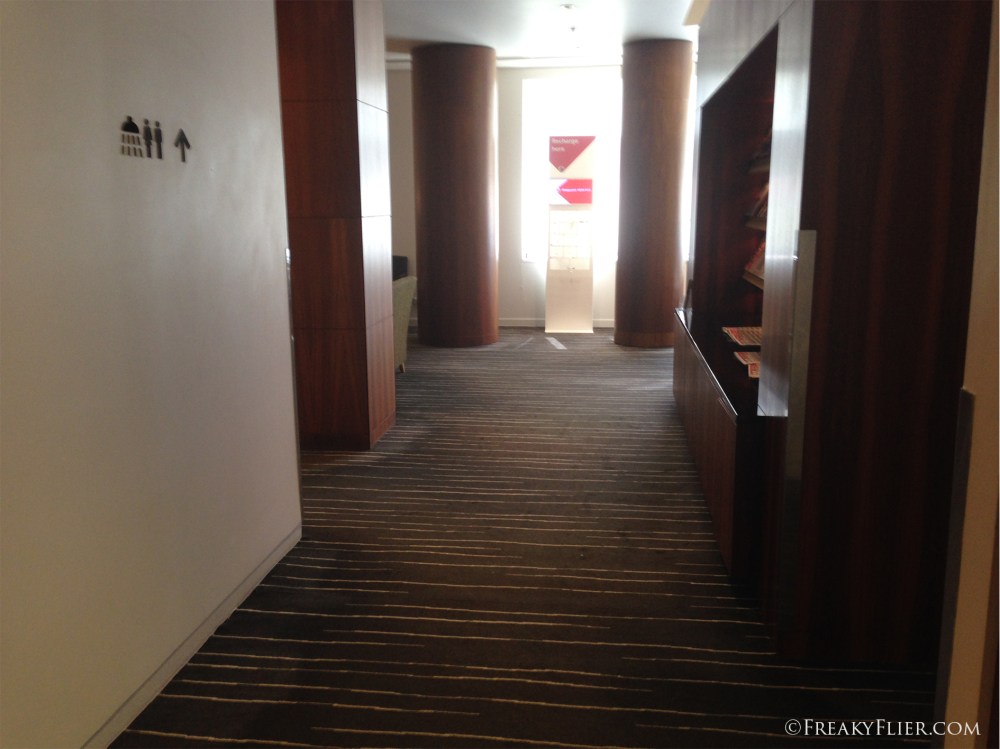 The entrance to the First Lounge